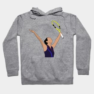 tennis leylah Hoodie